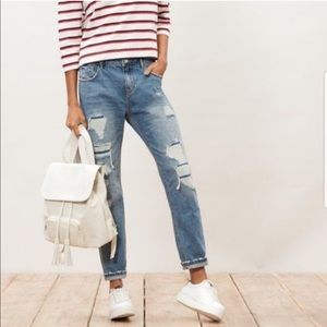 Girlfriend jeans